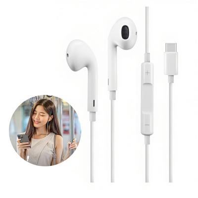 GENERICO AUDIFONOS IN-EAR USB-C PARA IPHONE APPLE TIPO-C