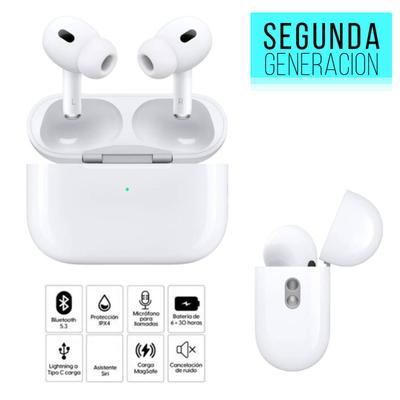 GENERICO AUDIFONOS PODS PRO 2DA GENERACION PODS PRO 2DA GENERACIÓN