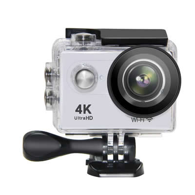 GENERICO CAMARA RYAN WIFI 4K UHD 3840 X 2160 VIDEO DEPORTIVA ACUATICO ACCION NEGRO