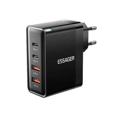 GENERICO CARGADOR ESSAGER 100W GAN USB TIPOC QC CARGA RAPIDA 4 0 IOS ANDROID EU