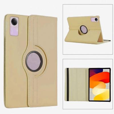 GENERICO FUNDA GIRATORIA PARA TABLET XIAOMI REDMI PAD SE 11" DORADO