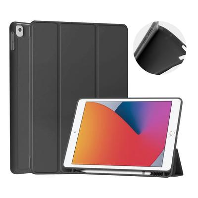 GENERICO FUNDA PARA HUAWEI MEDIAPAD T3 8 8" SM-8450 IMANTADA + PORTALAPIZ NEGRA ANTISHOCK