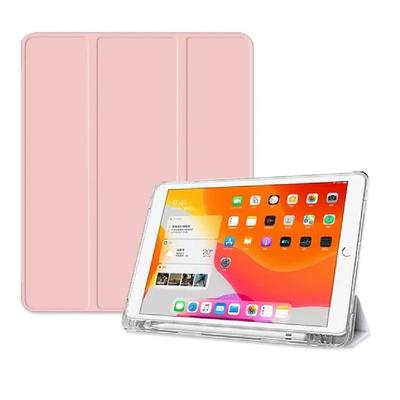 GENERICO FUNDA PARA IPAD PRO 4TA GEN 12.9" X610 IMANTADA + PORTALAPIZ ROSADA ANTISHOCK