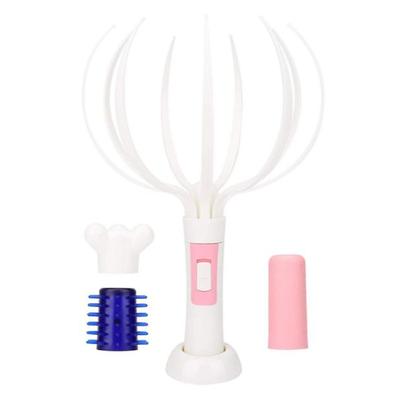 GENERICO MASAJEADOR DE CABEZA ELECTRICO MASAJEADOR VIBRATORIO CON 4 ACCESORIOS