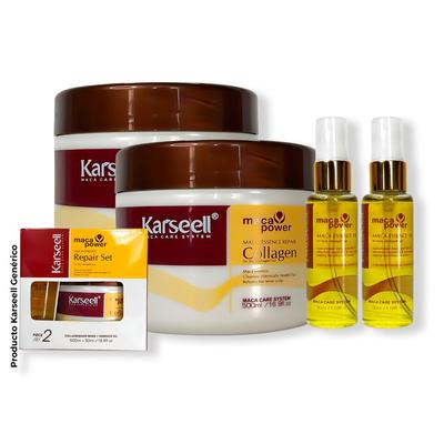GENERICO MASCARA REPARADOR 500ML + ACEITE CAPILAR 50ML KARSEELL GENERICO 2 PACK
