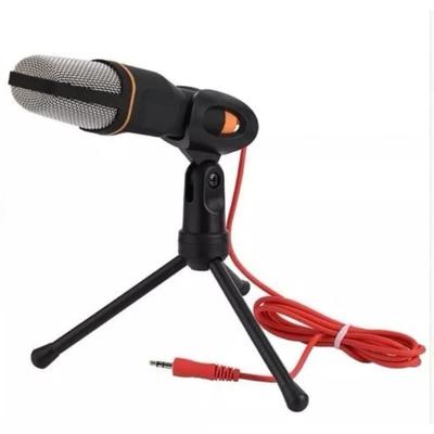 GENERICO MICROFONO CONDENSADOR CON MINI TRIPODE SF666 PROFESIONAL NEGRO SF-666