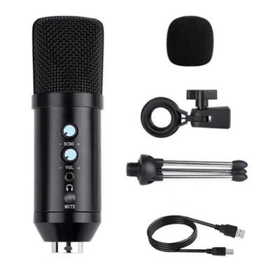 GENERICO MICROFONO CONDENSADOR PROFESIONAL BM858BP USB ESTUDIO DE GRABACION PC