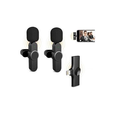 GENERICO MICROFONO INALAMBRICO LAVALIER K11 DUAL TIPO IPHONE