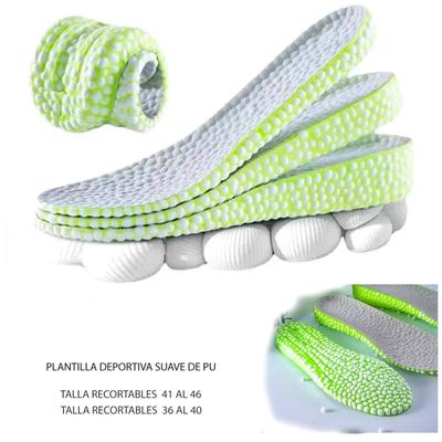 GENERICO PLANTILLA AUMENTA ALTURA 15 CM DE GOMA RECORTABLE DE 41 AL 46