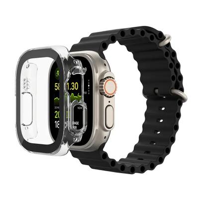GENERICO - PROTECTOR DE PANTALLA PARA APPLE WATCH 49 MM + BUMPER
