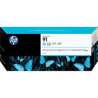 HP CARTUCHO DE TINTA 91 PIGMENTO LIGHT CYAN 775 ML