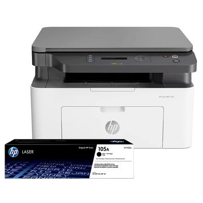 HP IMPRESORA LASER JET MFP 135W 20PPM MULTIFUNCIONAL MONOCROMATICA LÁSER