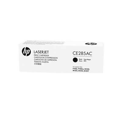 HP TONER NEGRO 85A CE285A CAJA BLANCA 1 600 PG TÓNER