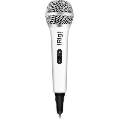 IK MULTIMEDIA MICROFONO DE MANO IRIG VOICE IOS ANDROID BLANCO