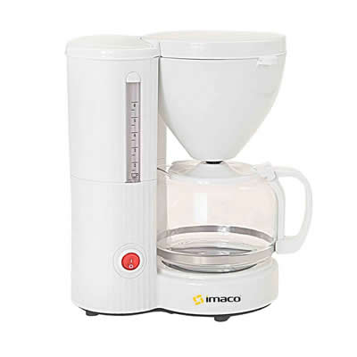 IMACO CAFETERA ICM608 NEGRO COLOR BLANCO
