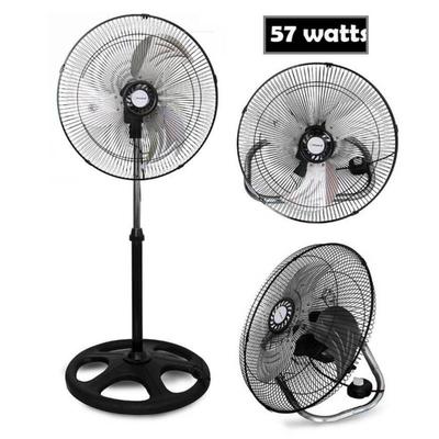 IMACO VENTILADOR 3 EN 1 DE 18” METALICO FSM370 NEGRO