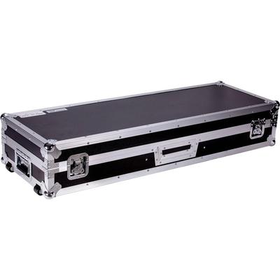 IMPORTADO DEEJAY LED FLY DRIVE: FUNDA COFFIN DJ PARA DOS TORNAMESAS Y MEZCLADOR DE 10" CON ESTANTE LAPTOP