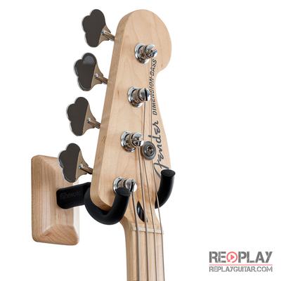 IMPORTADO GATOR WALL-MOUNTED GUITAR HANGER WITH MAPLE MOUNTING PLATE
