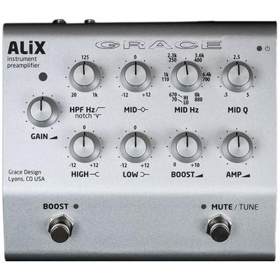 IMPORTADO GRACE DESIGN ALIX: PREAMP- EQ Y PEDAL DE BOOST PARA INSTRUMENTOS ACUSTICOS 3 AJUSTES IMPEDANCIA