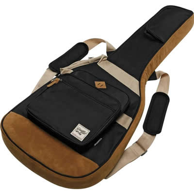 IMPORTADO IBANEZ IGB541 POWERPAD GIG BAG PARA GUITARRAS ELECTRICAS (NEGRO) DISEÑO ELEGANTE- ACOLCHADO DE 0.6
