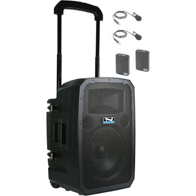 IMPORTADO SISTEMA DE PA PORTATIL ANCHOR AUDIO LIBERTY 3 LINK CON 2 MICROFONOS INALAMBRICOS Y BATERIA RECARGABL