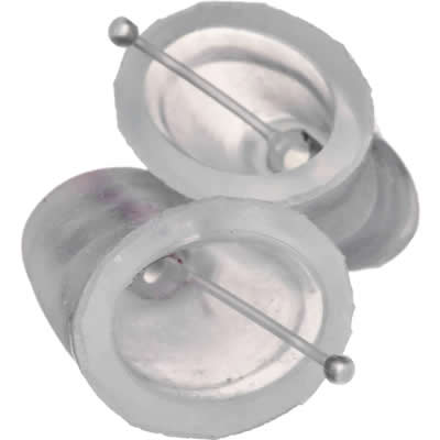 IMPORTADO TAPONES PARA LOS OIDOS EARASERS HIFI MUSICOS (TAMAÑO GRANDE) PROTECCION AUDITIVA- SILICONA ME