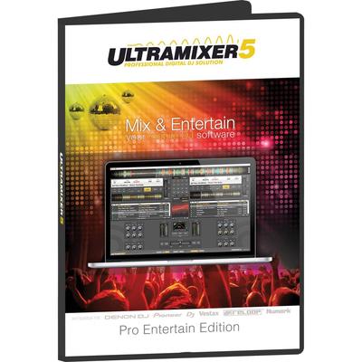 IMPORTADO ULTRAMIXER 5 PRO ENTERTAIN SOFTWARE PROFESIONAL PARA DJ (MAC- DESCARGA) SOPORTA AUDIO