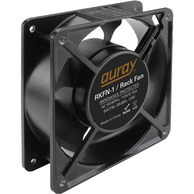 IMPORTADO VENTILADOR AURAY RKFN-1 PARA RACK CON CABLE DE ALIMENTACION MONTAJE EN RACKS SERVIDORES- 80 PIE