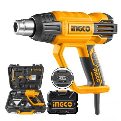 INGCO PISTOLA DE CALOR 2000W PRO VELOCIDAD VARIABLE MALETA - HG200028-1