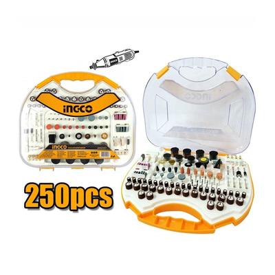 INGCO SET DE ACCESORIOS PARA MINI TORNO 250PCS DREMEL - AKMG2501