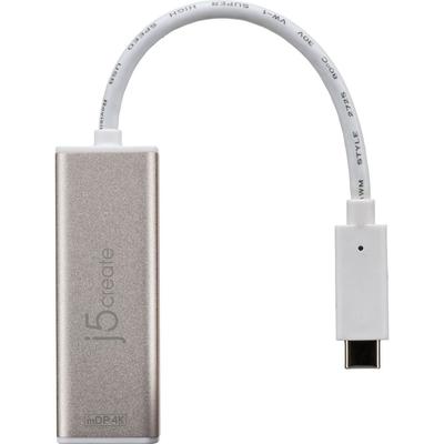 J5CREATE ADAPTADOR USB TYPE C A MINI DISPLAYPORT 4K