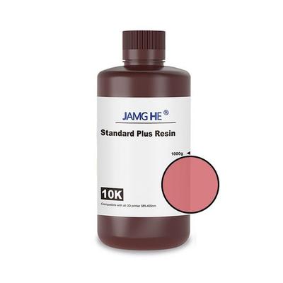 JAMG HE RESINA 3D STANDARD PLUS 10K 1KG ROJO TRANSPARENTE