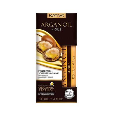 KATIVA ACEITE INTENSIVO PARA CABELLO KATIVA ARGAN 4 120 ML