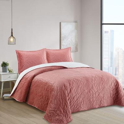 KAZ HOME COLLECTION CUBRECAMA OI25 VELVET SHERPA MELOCOTON - VELVET SHERPA