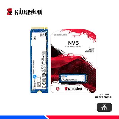 KINGSTON DISCO SSD NV3 2TB M2 2280 NVME PCIE 4.0X4 SNV3S/2000G
