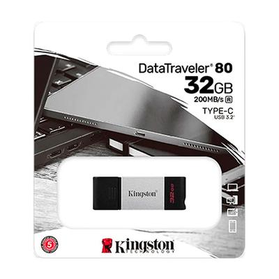 KINGSTON MEMORIA USB 3.2 DT80 32GB TIPO C 200MB/S