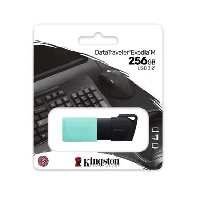KINGSTON MEMORIA USB DATA TRAVELER EXODIA M 256 GB 256GB
