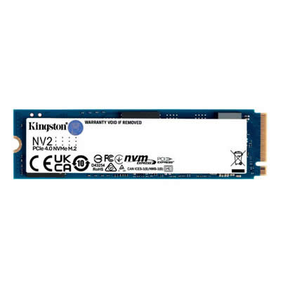KINGSTON UNIDAD DE ESTADO SOLIDO NV2 NVME PCIE 4.0 1000GB(1TB) SÓLIDO 1TB