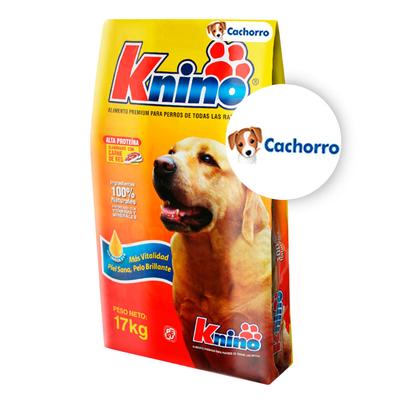KNINO COMIDA PARA CACHORRO KNINO PREMIUM TODAS LAS RAZAS 17KG