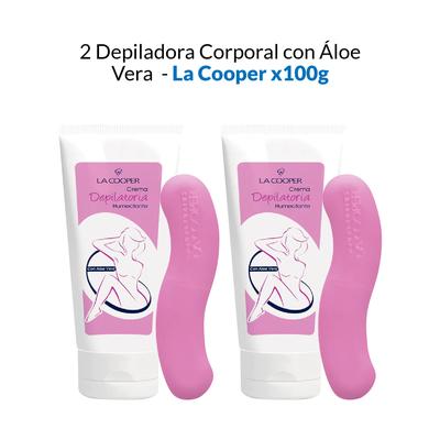 LA COOPER DEPILADORA CORPORAL CON ÁLOE VERA 100GR