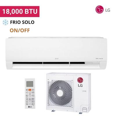 LG AIRE ACONDICIONADO SPLIT 18 000 BT U FRIO SOLO ON OFF OM182C1