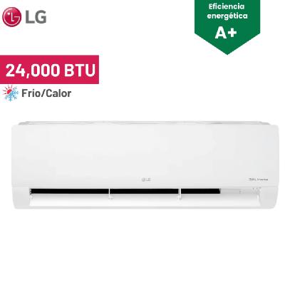 LG AIRE ACONDICIONADO SPLIT 24 000 BTU DUALCOOL INVERTER /FRIO CALOR VM242H8