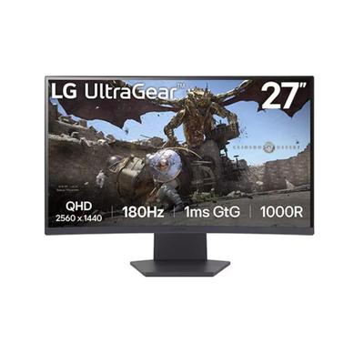 LG MONITOR 27" 27GS60QC-B GAMING ULTRAGEAR 2K QHD 180HZ 1MS