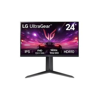 LG MONITOR GAMER 24GS65F-B 24" ULTRAGEAR FHD 180HZ/1MS/HDMI/DP PIVOTEABLE
