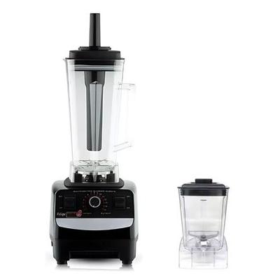 LICUADORA INDUSTRIAL 2 EN 1 DE 2.5L CON DOBLE VASO NEGRO ACL2809