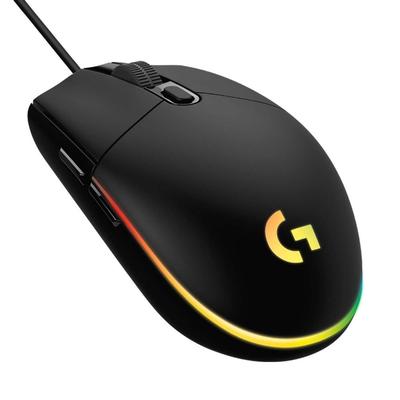 LOGITECH G MOUSE GAMER G203 NEGRO LIGHTSYNC RGB 8000 DPI