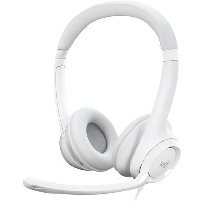 LOGITECH USB HEADSET H390 BLANCO OFF-WHITE INTERFAZ TIPO A MICROFONO CON CANCELACION DE RUIDO