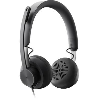 LOGITECH ZONE 750 AURICULARES ESTEREO ON-EAR CON CABLE DRIVERS DINAMICOS DE 40MM MICROFONOS C