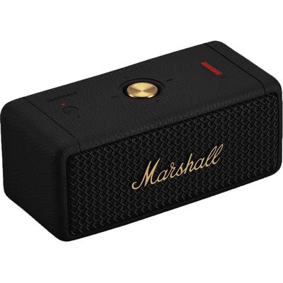 MARSHALL ALTAVOZ INALAMBRICO IMPERMEABLE PORTABLE EMBERTON II NEGRO Y LATON
