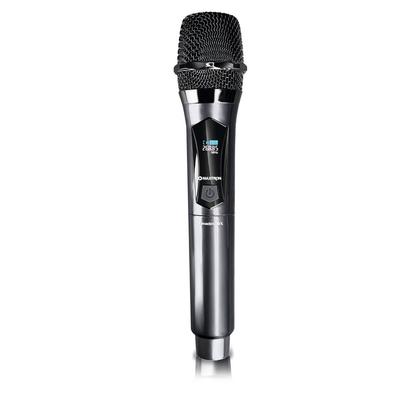 MAXTRON MICROFONO MX718RX METALICO LEADER UHF RECARGABLE TIPO C